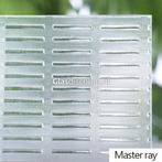 Enkel glas figuurglas Master-ray blank 4mm, Verzenden, Nieuw
