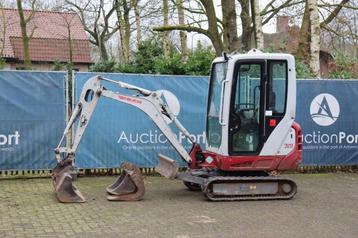 Veiling: Minigraver Takeuchi TB216 Diesel 2014, Articles professionnels, Ophalen