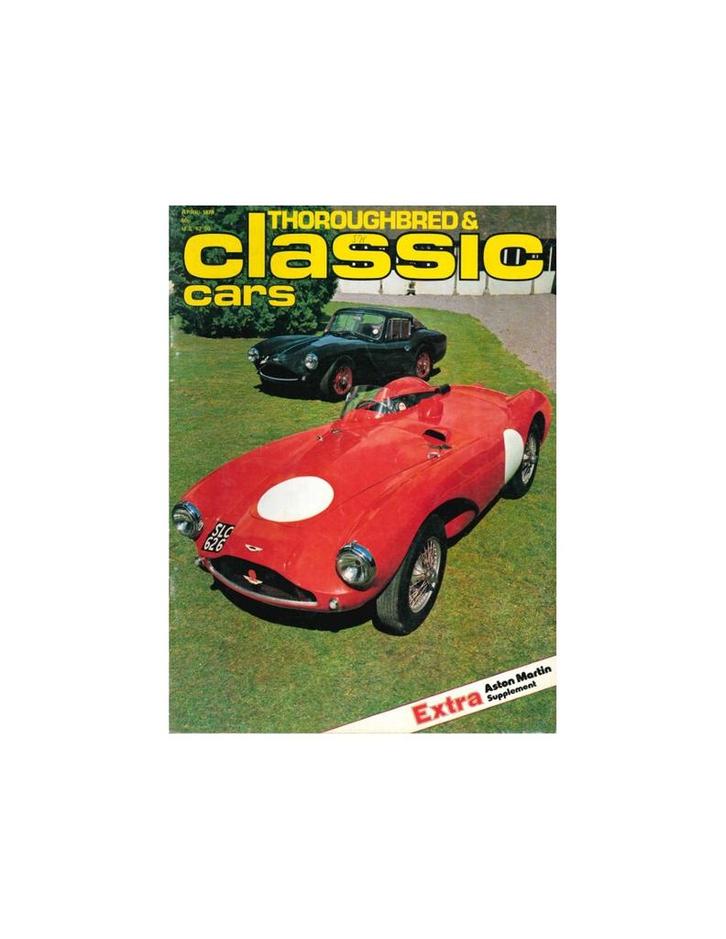 1978 THOROUGHBRED & CLASSIC CARS 05 ENGELS, Boeken, Auto's | Folders en Tijdschriften, Ophalen of Verzenden