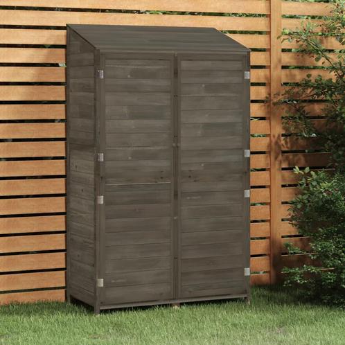 vidaXL Tuinschuur 102x52x174,5 cm massief vurenhout, Tuin en Terras, Tuinhuizen, Nieuw, Verzenden