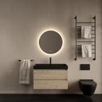 Badkamermeubelset Gliss Design Milan Met Lako Mat Zwarte, Doe-het-zelf en Bouw, Ophalen of Verzenden, Nieuw, Bad