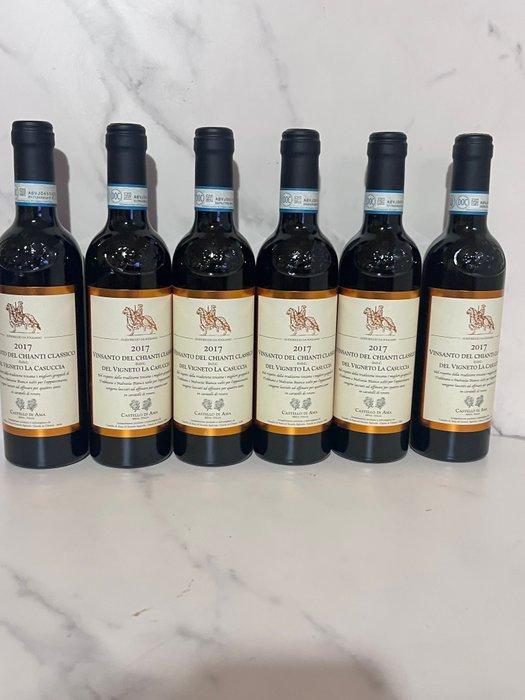 2017 Castello di Ama, Vinsanto - Toscane DOC - 6 Halve, Verzamelen, Wijnen