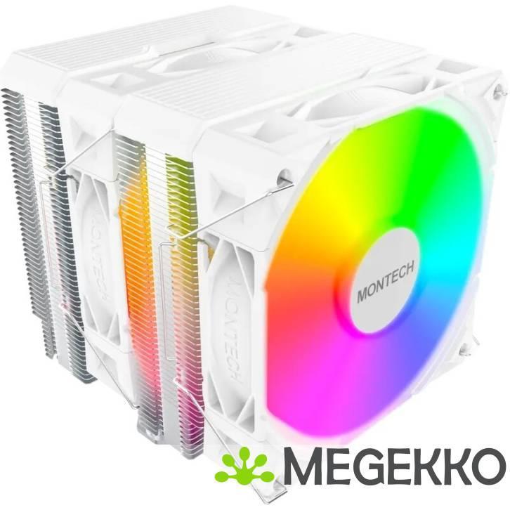 Montech NX600 ARGB Wit, Computers en Software, Computerkoelers, Nieuw, Verzenden