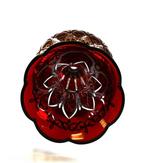 Vase à fleur unique - Cristal - Vase de luxe rubis