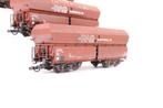 Roco H0 - Modeltrein goederenwagon (4) - Vier zelflossers, Nieuw