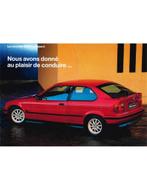 1994 BMW 3 SERIE COMPACT BROCHURE FRANS, Livres, Autos | Brochures & Magazines, Ophalen of Verzenden