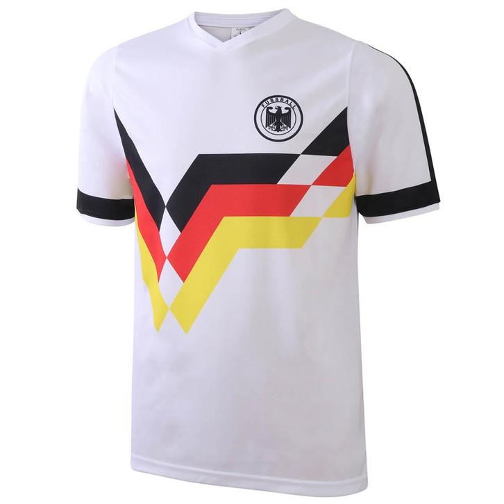 Kingdo EK 88 Duitsland Voetbalshirt - Eigen Naam - Kind en, Sport en Fitness, Voetbal, Bal, Nieuw, Verzenden