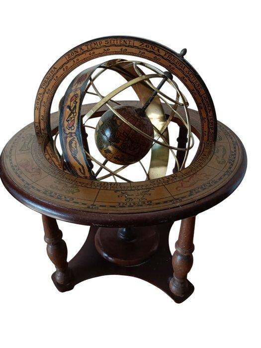 Globe with armillary sphere - 1980-1990, Antiek en Kunst, Curiosa en Brocante