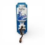 HT - Koffiemolen - Hout, Metaal, Aardewerk, Glas - Wand, Antiek en Kunst, Antiek | Keukengerei