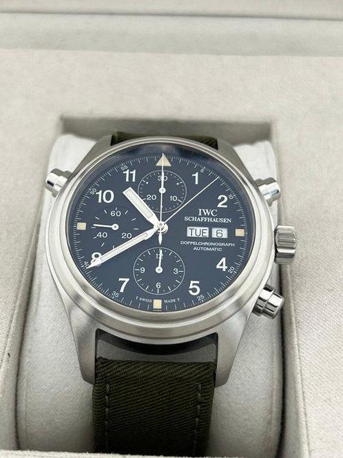 IWC - Doppelchronograph - IW3713 - Heren - 1990-1999, Handtassen en Accessoires, Horloges | Antiek