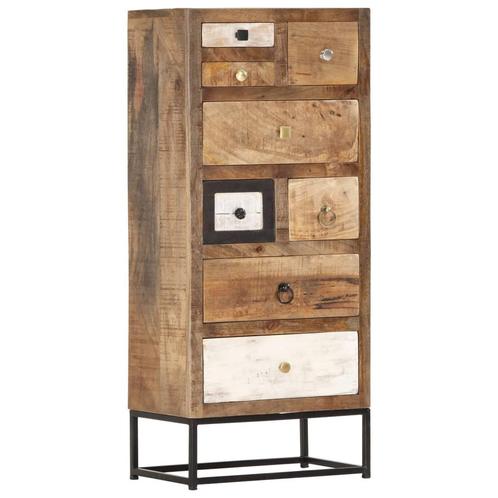 vidaXL Armoire à tiroirs 45 x 30 x 105 cm Bois de, Maison & Meubles, Armoires | Autre, Neuf, Envoi