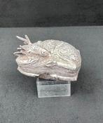 Lime box - Argent - Cerf - Cambodge - Milieu du XXème