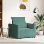 vidaXL 3-in-1 Eenpersoons Sofa Bed Omkeerbaar Donkergroen, Huis en Inrichting, Fauteuils, Verzenden, Nieuw