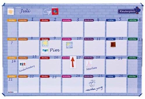 Kleuterplein Tijdplanner exclusief magneten (zie omschr), Boeken, Schoolboeken, Verzenden