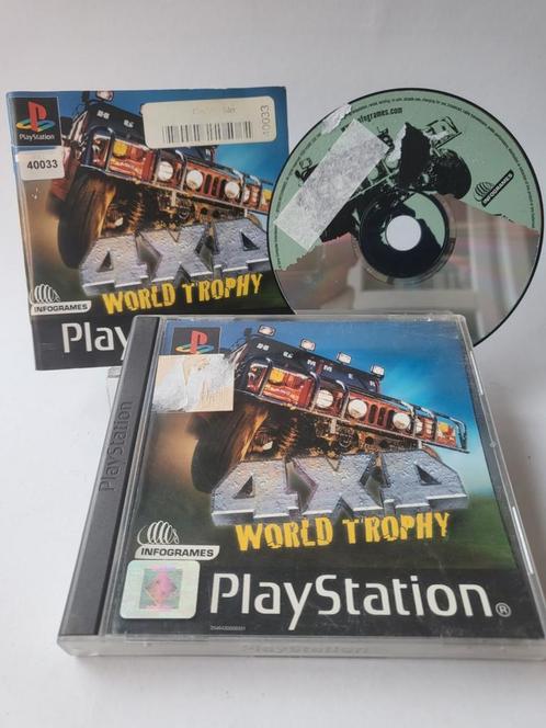 4 x 4 World Trophy Playstation 1, Consoles de jeu & Jeux vidéo, Jeux | Sony PlayStation 1, Enlèvement ou Envoi