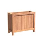 Hardhouten plantenbak Valencia 100x40x80cm - Met bodem, Tuin en Terras, Bloembakken en Plantenbakken, 100 cm of meer, Nieuw, 60 cm of meer