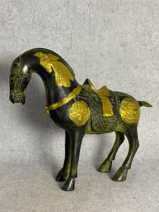 Set Tang-Stijl paarden - Brons - China - Eind 20e eeuw, Antiek en Kunst, Antiek | Overige Antiek