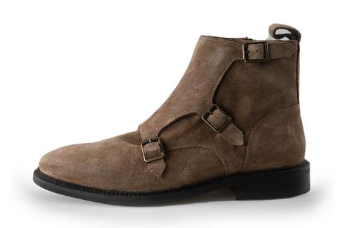 Manfield Veterboots in maat 41 Bruin | 5% extra korting, Kleding | Dames, Schoenen, Bruin, Gedragen, Overige typen, Verzenden