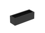 Aluminium plantenbak 120x40x40cm - Met bodem, Tuin en Terras, 100 cm of meer, Nieuw, Metaal, Rechthoekig