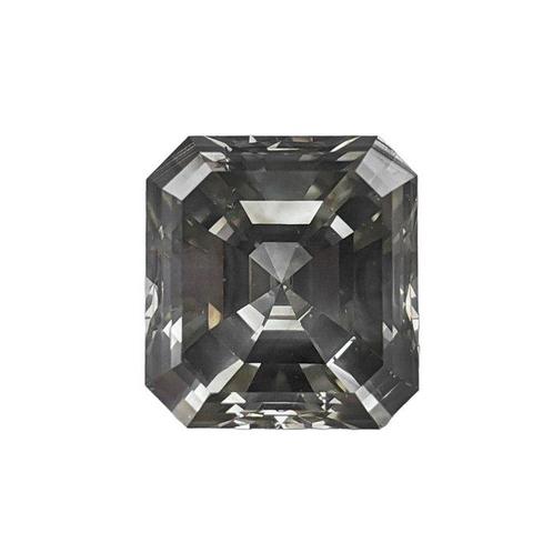 1 pcs Diamant  (Natuurlijk gekleurd)  - 4.10 ct - Smaragd -, Handtassen en Accessoires, Edelstenen