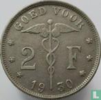 België 2 francs 1930 (NLD - 1930/20), Verzenden, Losse munt