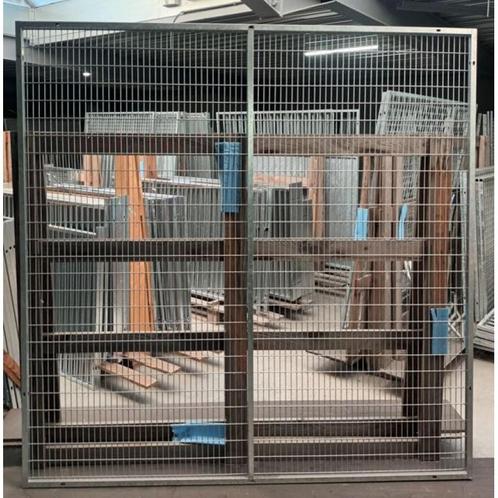 Zijpaneel gaas - 200 x 200 - 20x70x3.2 - zonder voet, Dieren en Toebehoren, Vogels | Hokken en Kooien, Nieuw