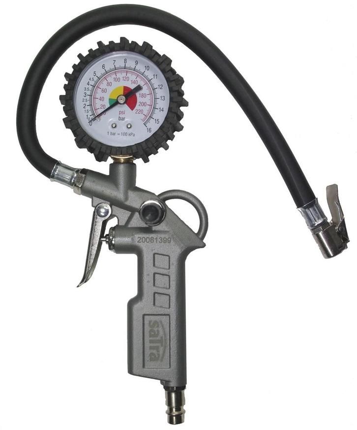 SATRA Bandenpomp 0-16 Bar, Auto diversen, Auto-accessoires, Nieuw, Ophalen of Verzenden