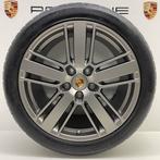 Porsche Panamera 971/2 Originele 20inch Platinium met banden, 315 mm, Banden en Velgen, Gebruikt, Personenwagen