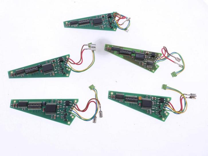 Schaal H0 Märklin 74460 wisseldecoders set van 5 st. #9035, Hobby en Vrije tijd, Modeltreinen | H0, Rails, Gebruikt, Märklin, Ophalen of Verzenden