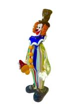 “CIRCUS” - Sculpture, Grande Clown - 34 cm - Verre