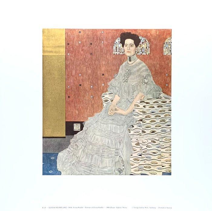 Gustav Klimt (1862-1918) - After - Fritza Riedler - Vintage, Antiek en Kunst, Kunst | Designobjecten