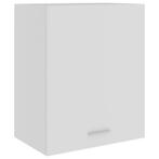 vidaXL Hangkast Lyon 50x31x60 cm bewerkt hout wit, Huis en Inrichting, Verzenden, Nieuw