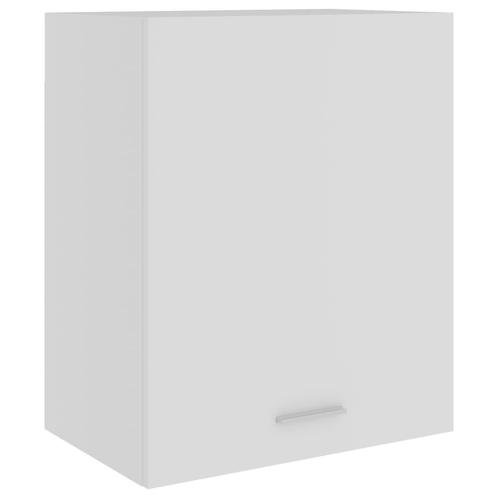 vidaXL Hangkast Lyon 50x31x60 cm bewerkt hout wit, Huis en Inrichting, Kasten | Overige, Nieuw, Verzenden