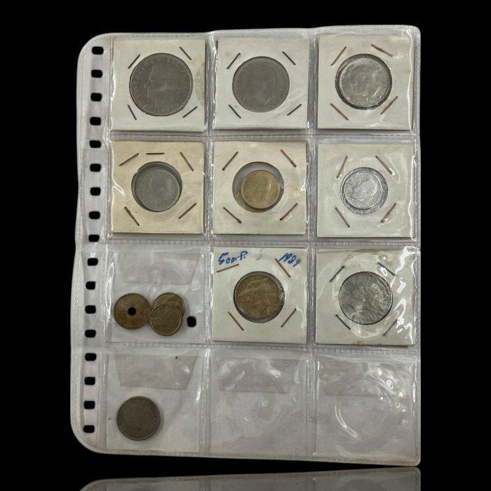 Wereld. Lot of 47 monarchy of several countries - coins of, Postzegels en Munten, Munten | Europa | Niet-Euromunten