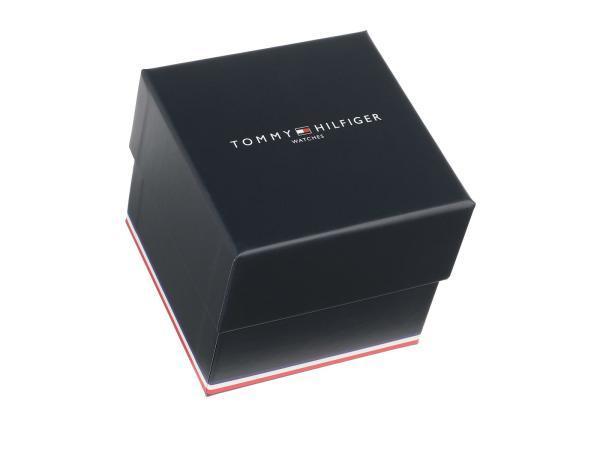 Veiling - Tommy Hilfiger Horloge Harley Zilver/Zwart 46mm, Handtassen en Accessoires, Horloges | Heren