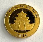 China. 50 Yuan 2016 - Panda - 3 g, Postzegels en Munten