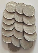 België. Albert. 2 Francs 1923 Vlaams / frans - 17 stuks, Postzegels en Munten