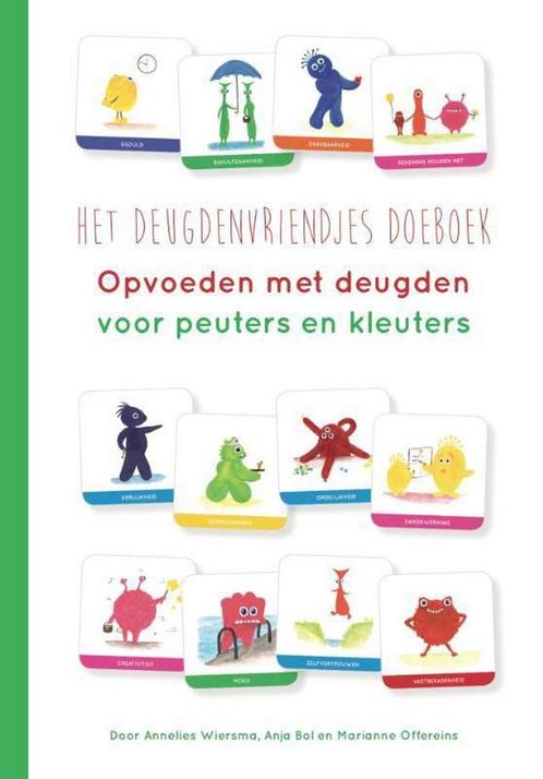Het deugdenvriendjes doeboek 9789492094117 Annelies Wiersma, Boeken, Zwangerschap en Opvoeding, Zo goed als nieuw, Verzenden
