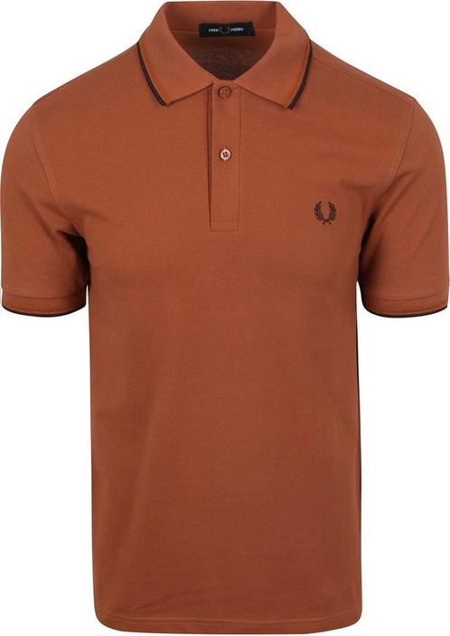 Fred Perry M3600 Polo Brique Y39 maat Maat 52/54 (L) Heren, Kleding | Heren, Polo's, Bruin, Nieuw, Maat 52/54 (L), Verzenden