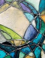 Jecminek - Bending Time - 3D painting - ready to hang -, Antiek en Kunst, Kunst | Schilderijen | Modern
