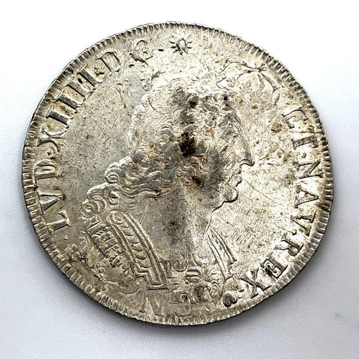 Frankrijk. Louis XIV (1643-1715). Écu aux palmes, Rennes, Timbres & Monnaies, Monnaies | Europe | Monnaies euro