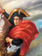 1millionarte (XX) - Grande dipinto a olio – Napoleone a, Antiek en Kunst