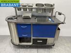Chariot de restauration en acier inoxydable Automoteur Accu, Articles professionnels, Horeca | Équipement de cuisine, Verzenden