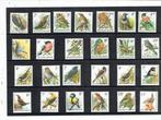 Belgique - buzin vogels + pré 66 buzins avec impression,, Gestempeld