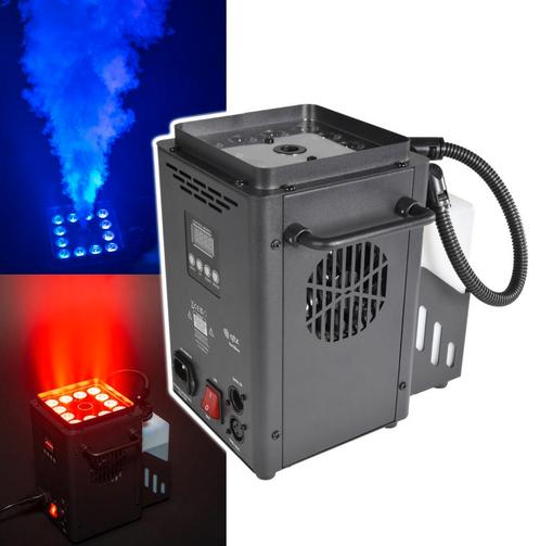 QTX Vertibox Compacte Rookmachine Met LED Verlichting, Muziek en Instrumenten, Licht en Laser