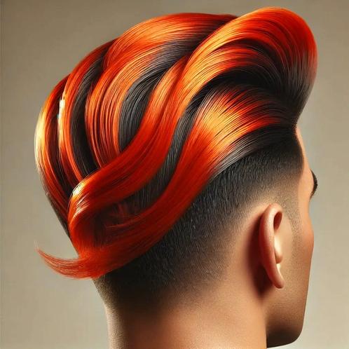 Gekleurde Haarwax  Oranje, Kleding | Heren, Carnavalskleding en Feestkleding, Nieuw, Verzenden