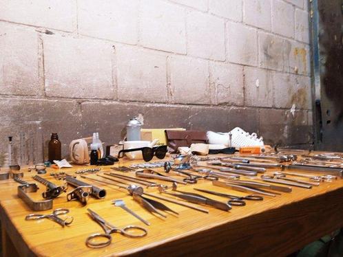 Medisch instrument (300) - Aluminium, Legering, Messing,, Antiek en Kunst, Antiek | Wandborden en Tegels