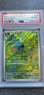 Pokémon Graded card - BULBASAUR - ART RARE - 166/165 - sv2a, Nieuw