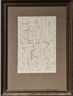 Emilio Notte (1891 - 1982) - Composizione futurista, Antiek en Kunst, Kunst | Schilderijen | Klassiek