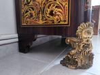 Commode - Brons, Hout, Marmer - Comò in boulle-stijl met, Antiek en Kunst